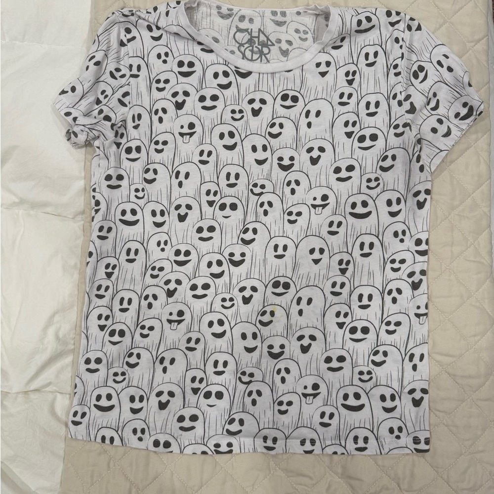Chaser Brand Ghost Print T-Shirt - Black & White